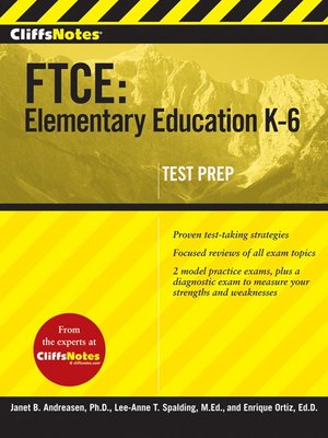 cover image of CliffsNotes FTCE